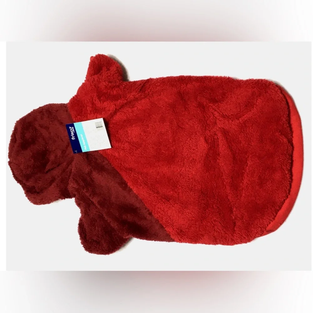 Frisco Pet Apparel XL Dog Burgundy Red Fleece Pullover Hoodie